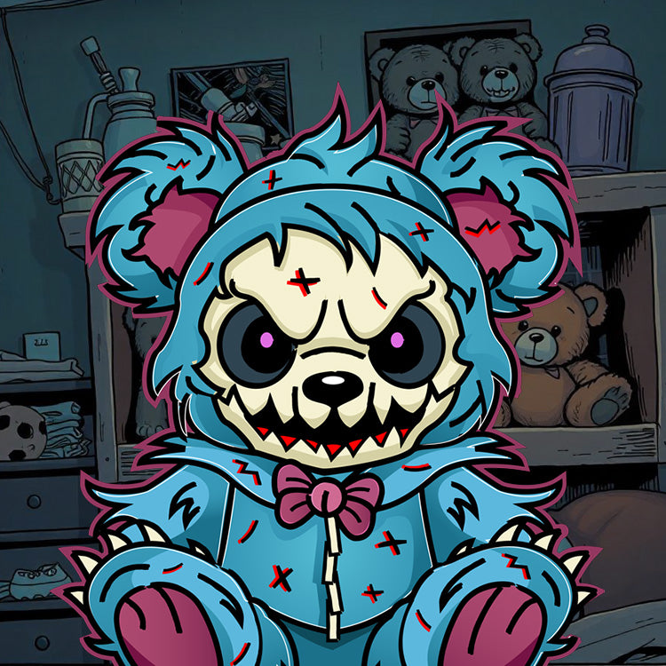 Cute Zombie bear