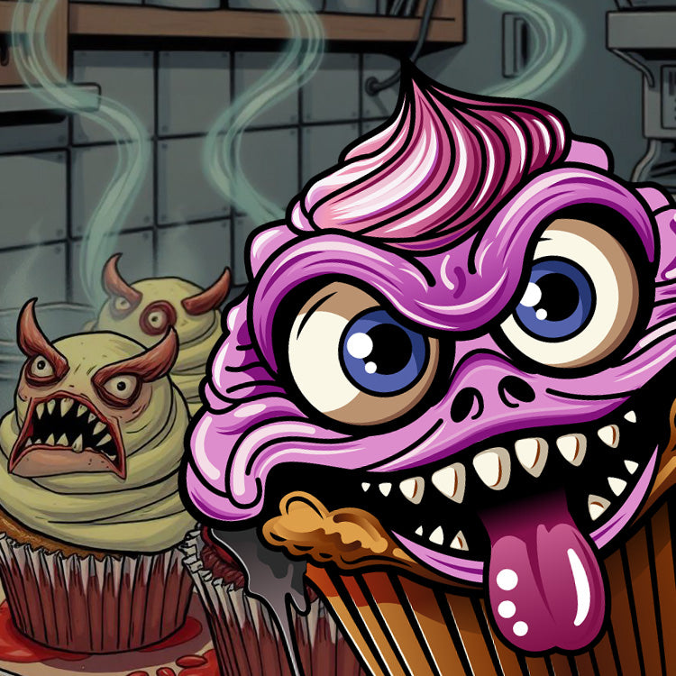 Evil Cupcake Monsters