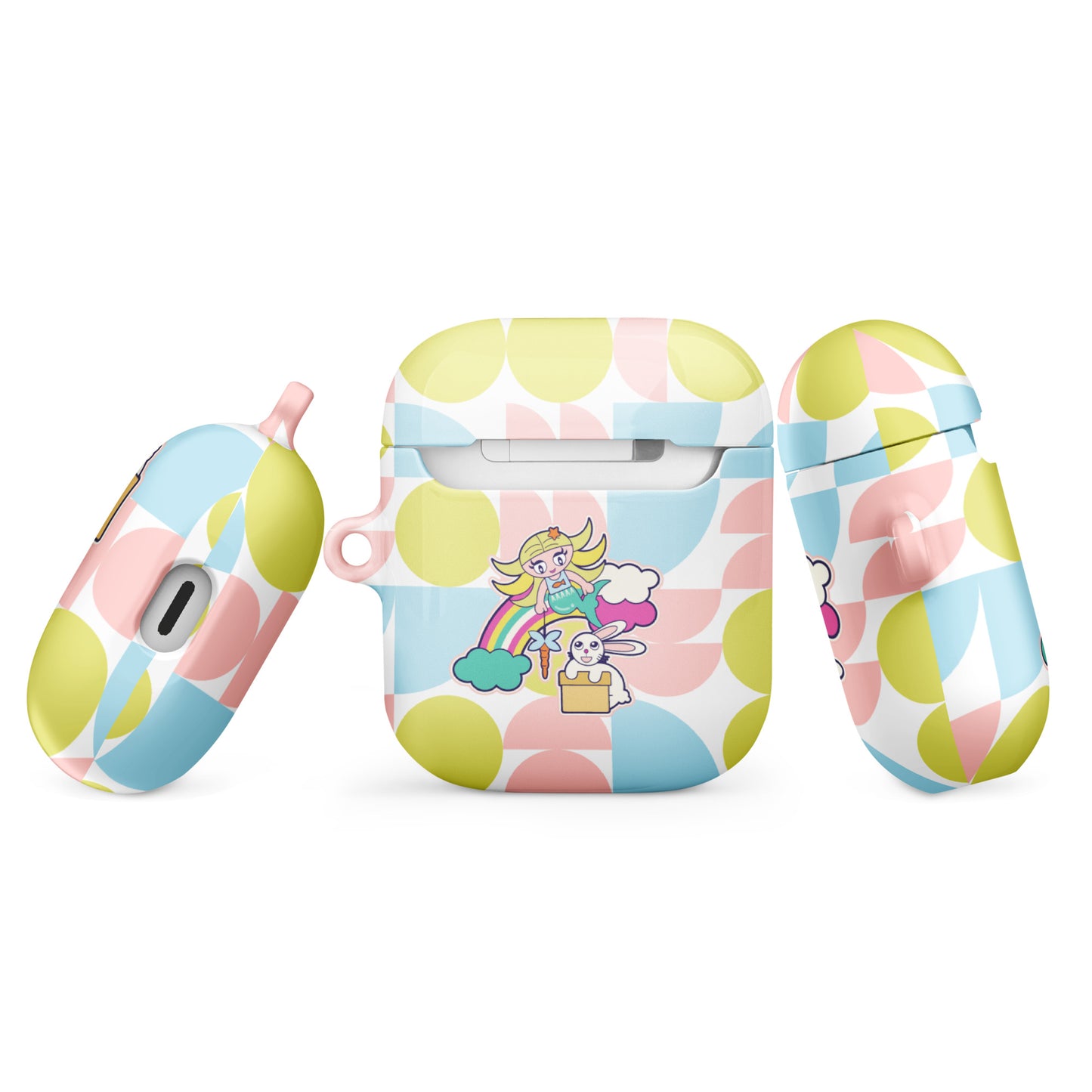 Mermaid & Bunny Case for AirPods® Gen1