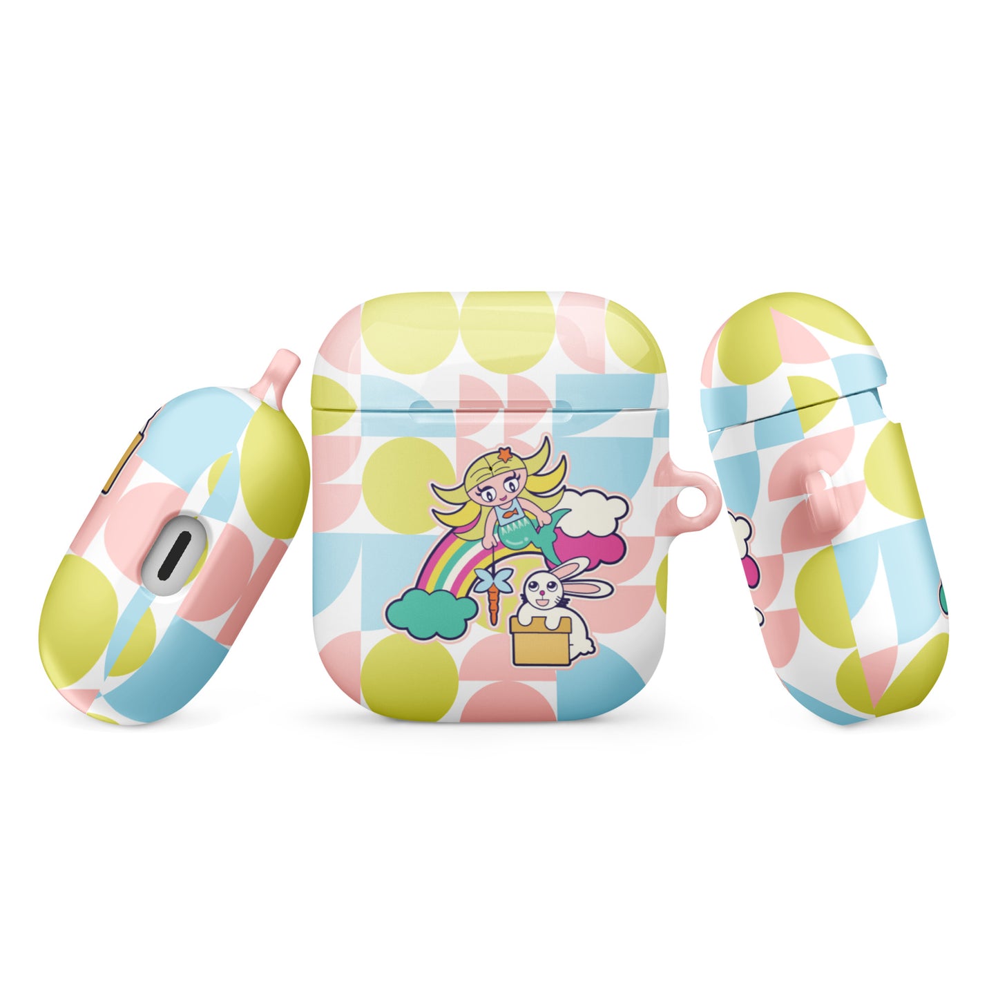 Mermaid & Bunny Case for AirPods® Gen1