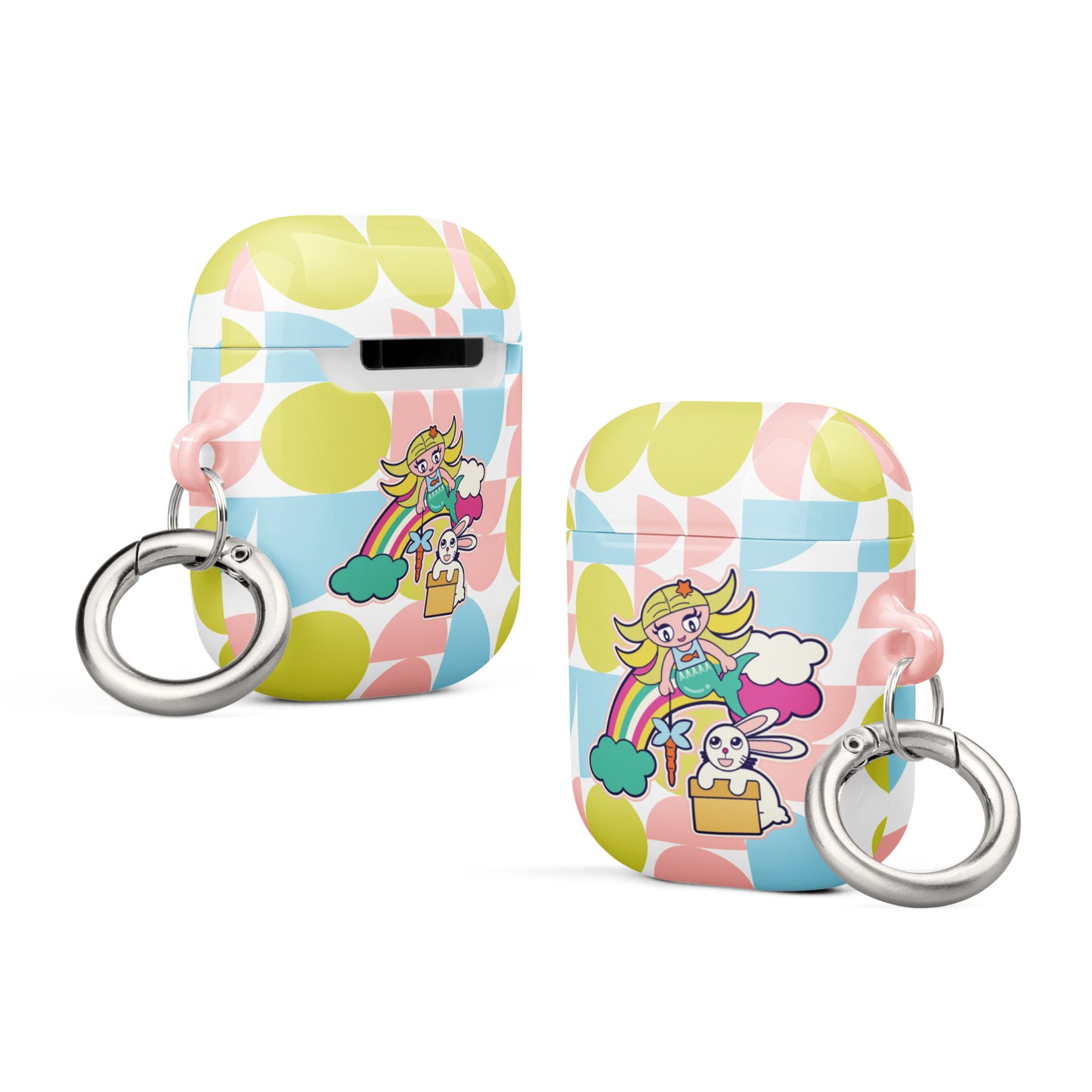 Mermaid & Bunny Case for AirPods® Gen1