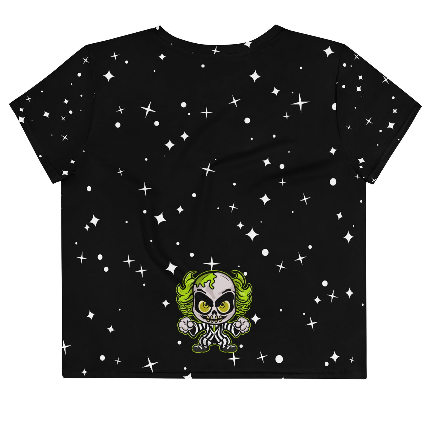 Creepy cute Character All-Over Print Crop Tee