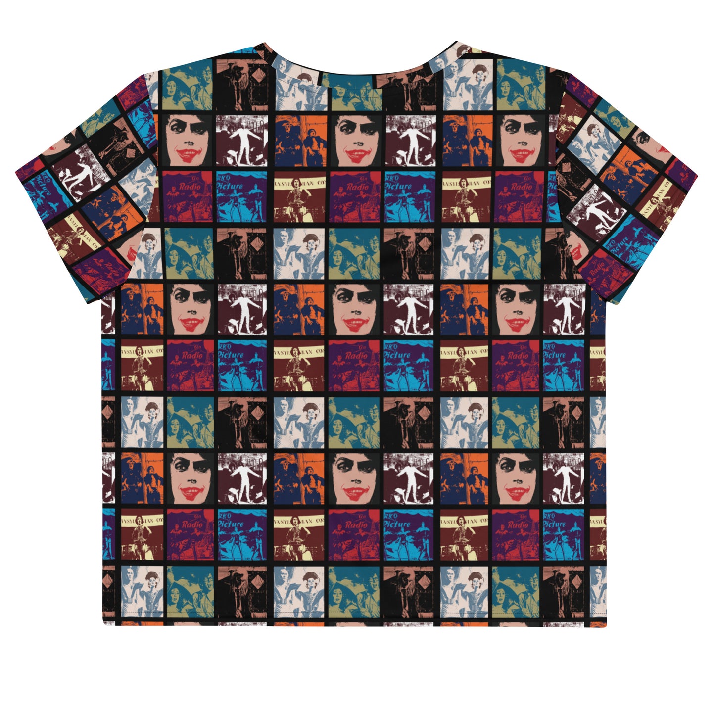 The Rocky Horror Picture Show Collage All-Over Print Crop Tee