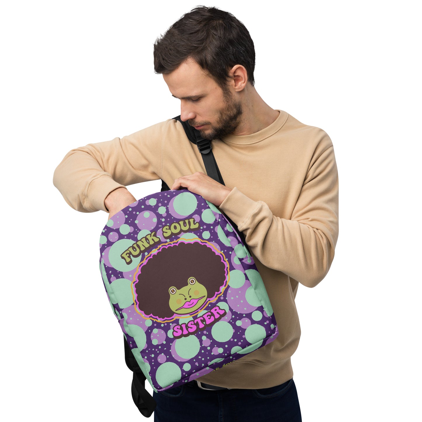 Funk Soul Sister Minimalist Backpack