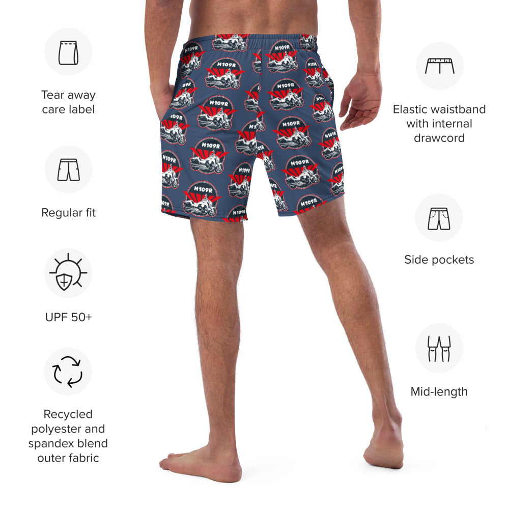 M109R All-Over Print Recycled Swim Trunks