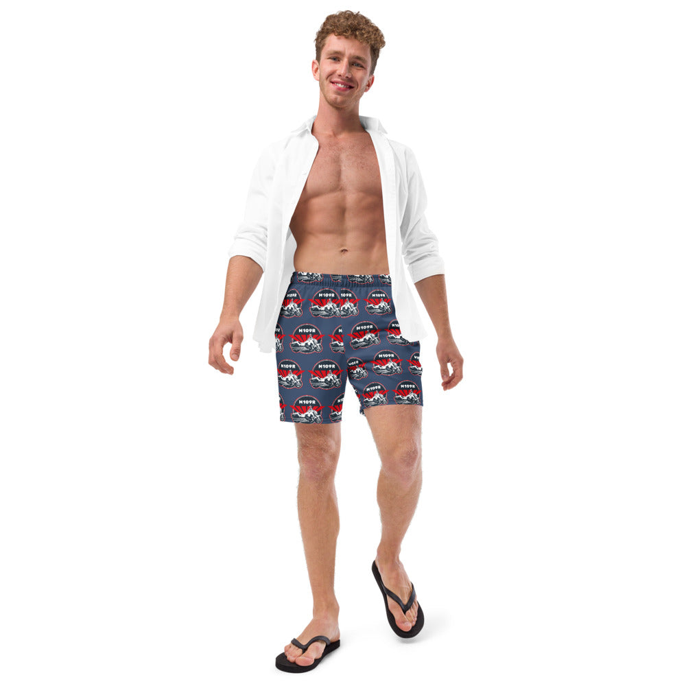 M109R All-Over Print Recycled Swim Trunks