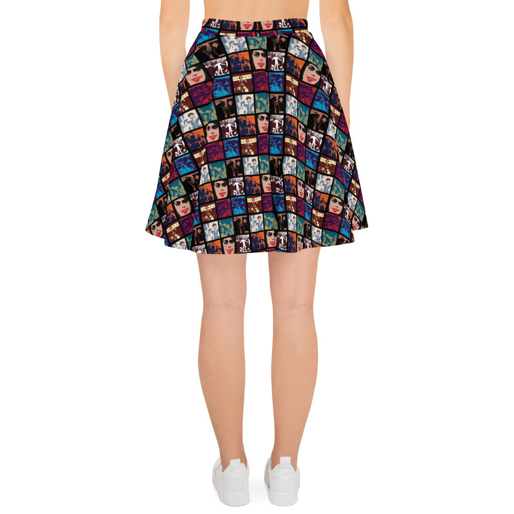 The Rocky Horror Picture Show collage Skater Skirt