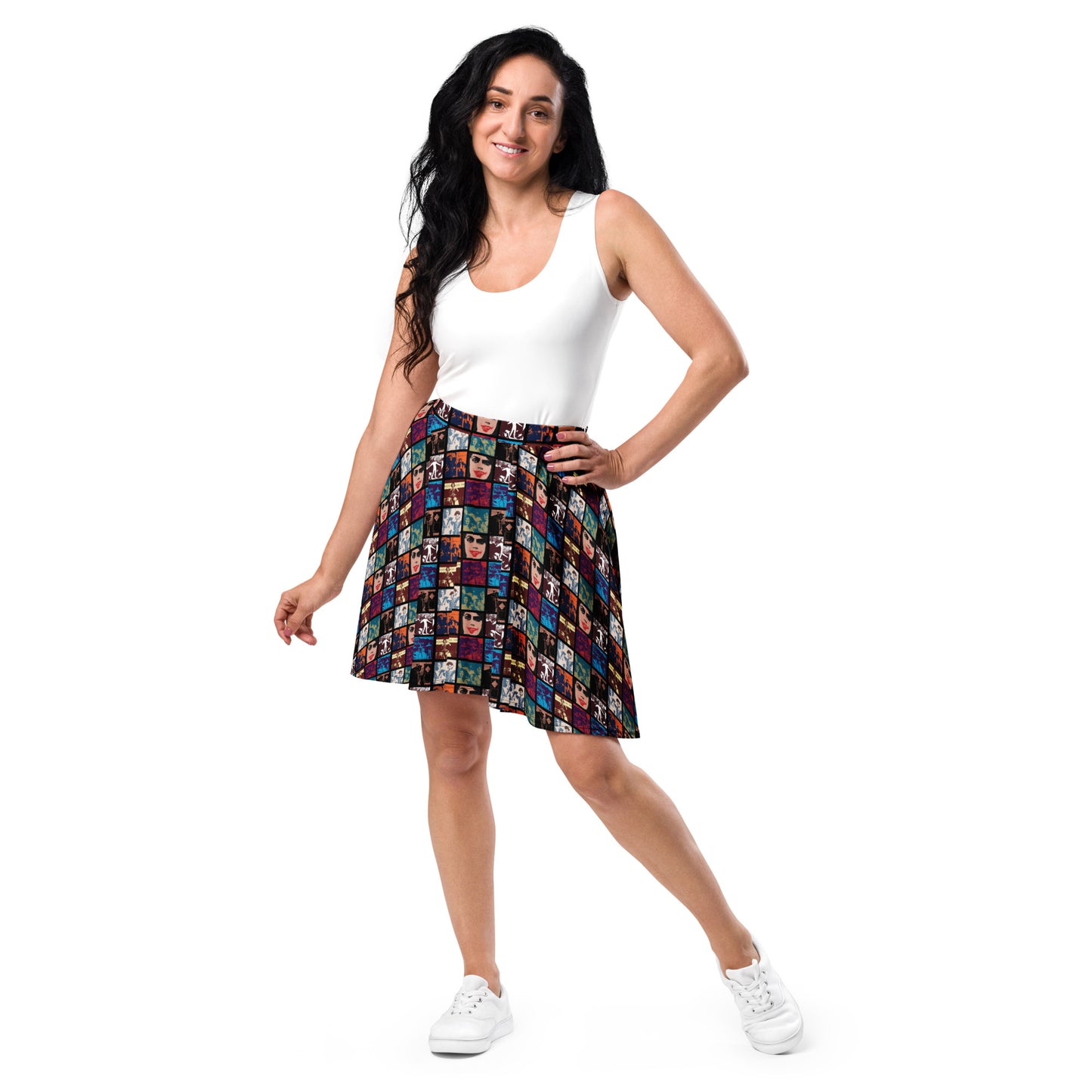 The Rocky Horror Picture Show collage Skater Skirt