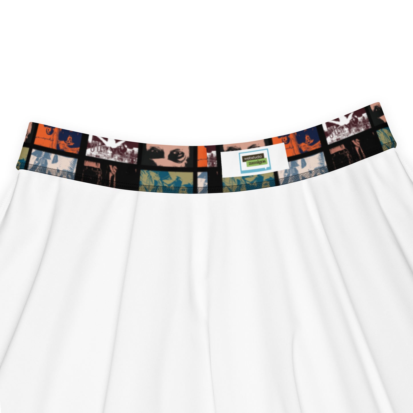 The Rocky Horror Picture Show collage Skater Skirt