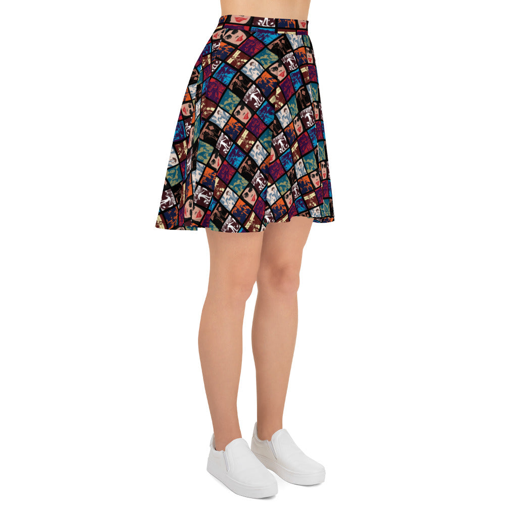 The Rocky Horror Picture Show collage Skater Skirt