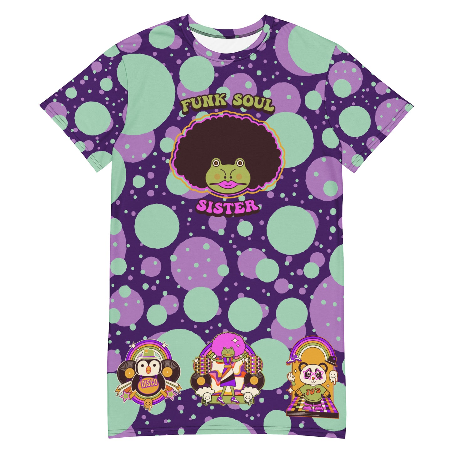 Funk Soul Sister T-shirt dress