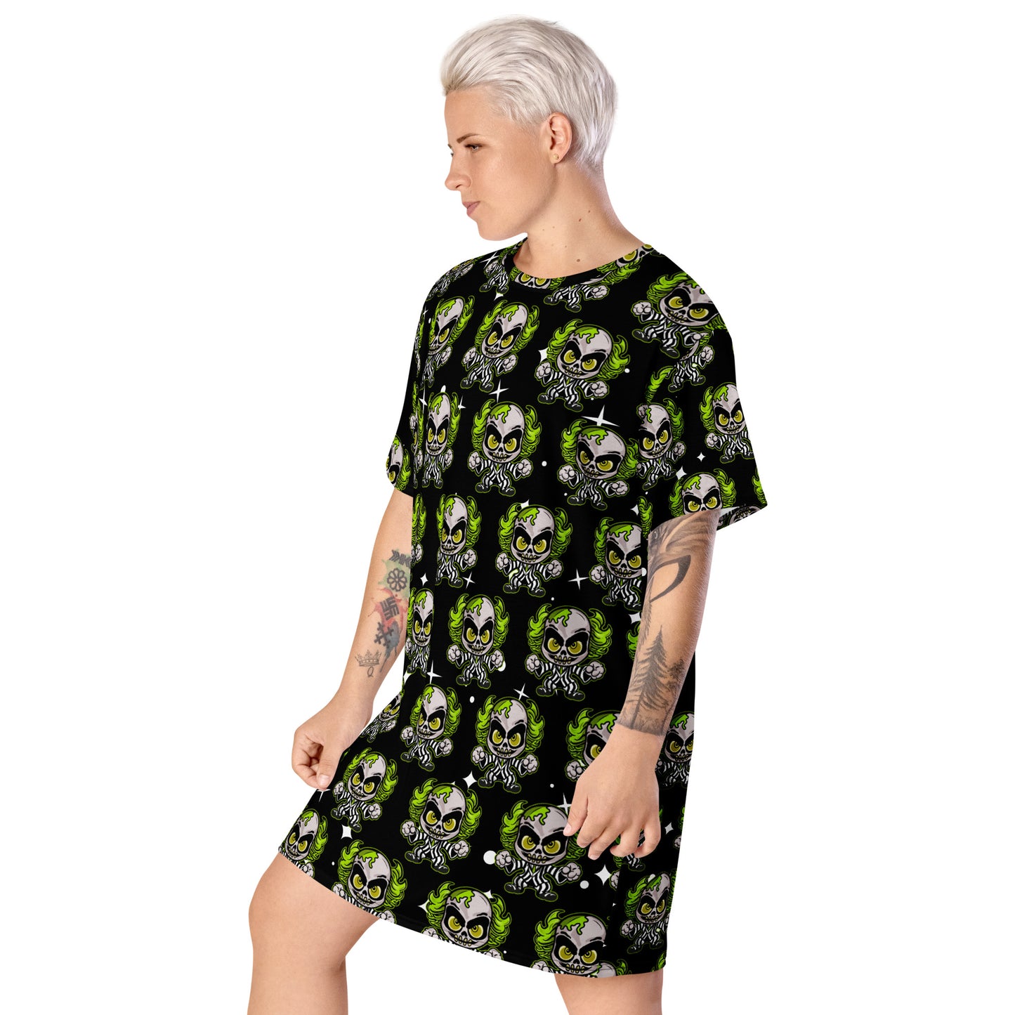 Creepy cute Character T-shirt dress