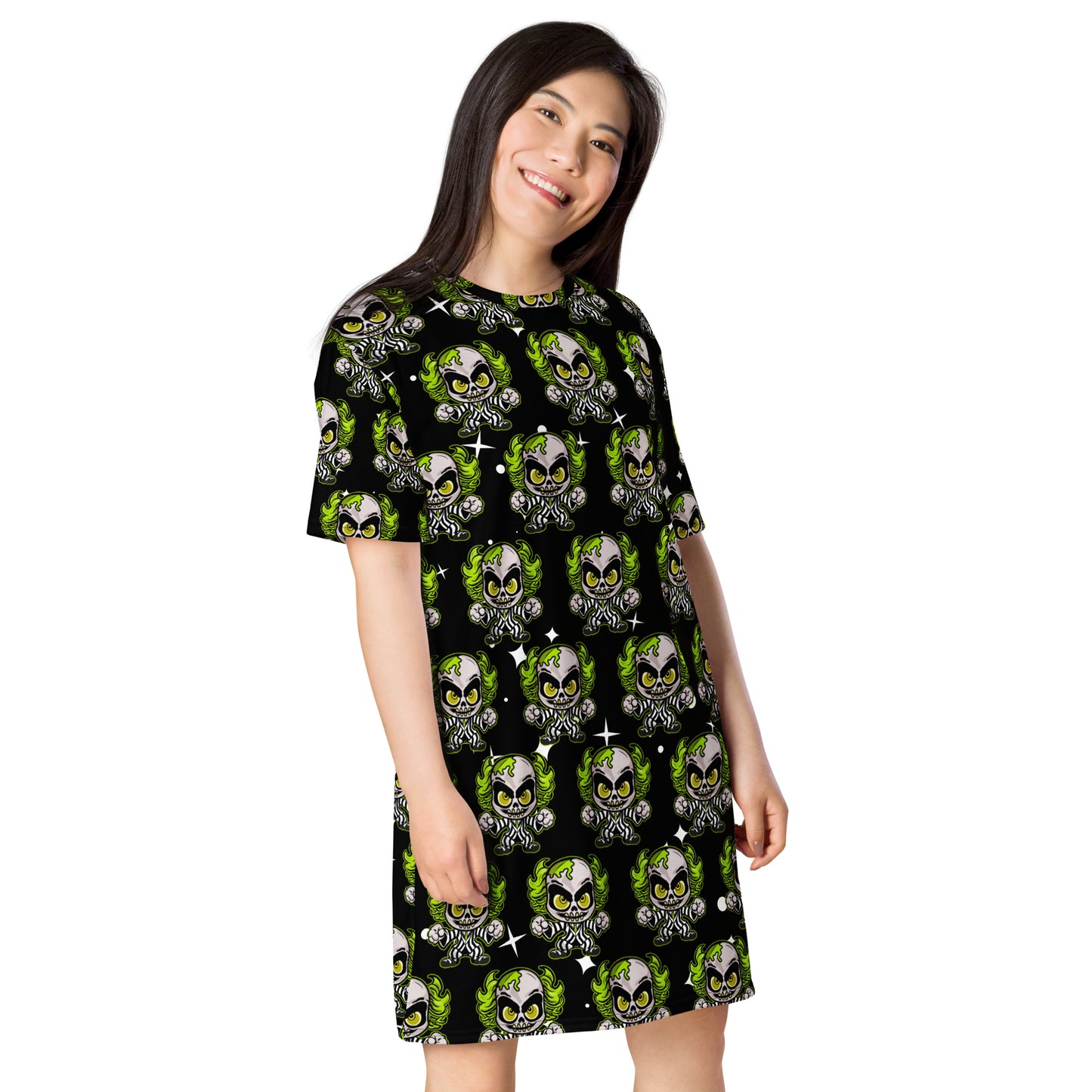 Creepy cute Character T-shirt dress