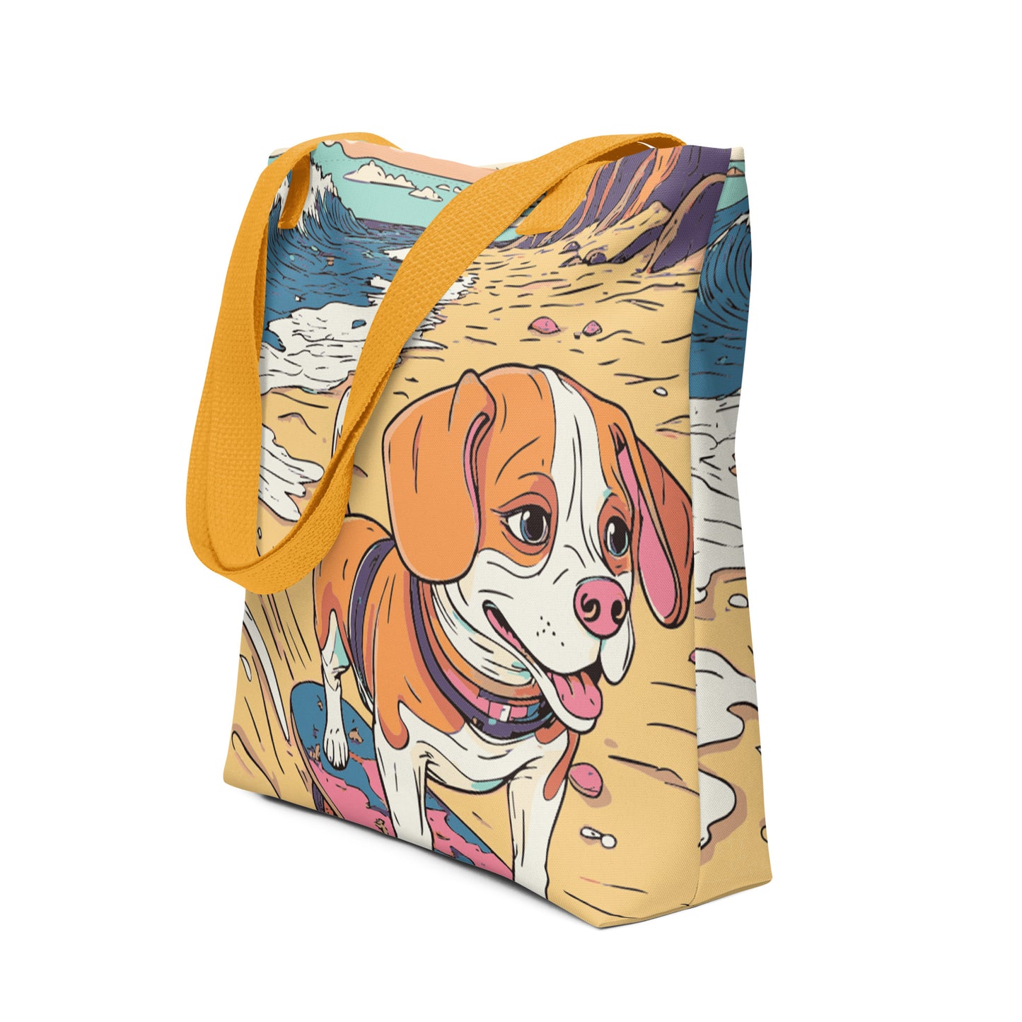 Skateboard Star with Paws! Tote bag