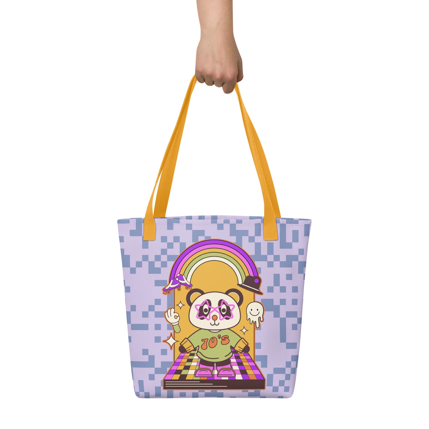 Disco Panda Tote bag