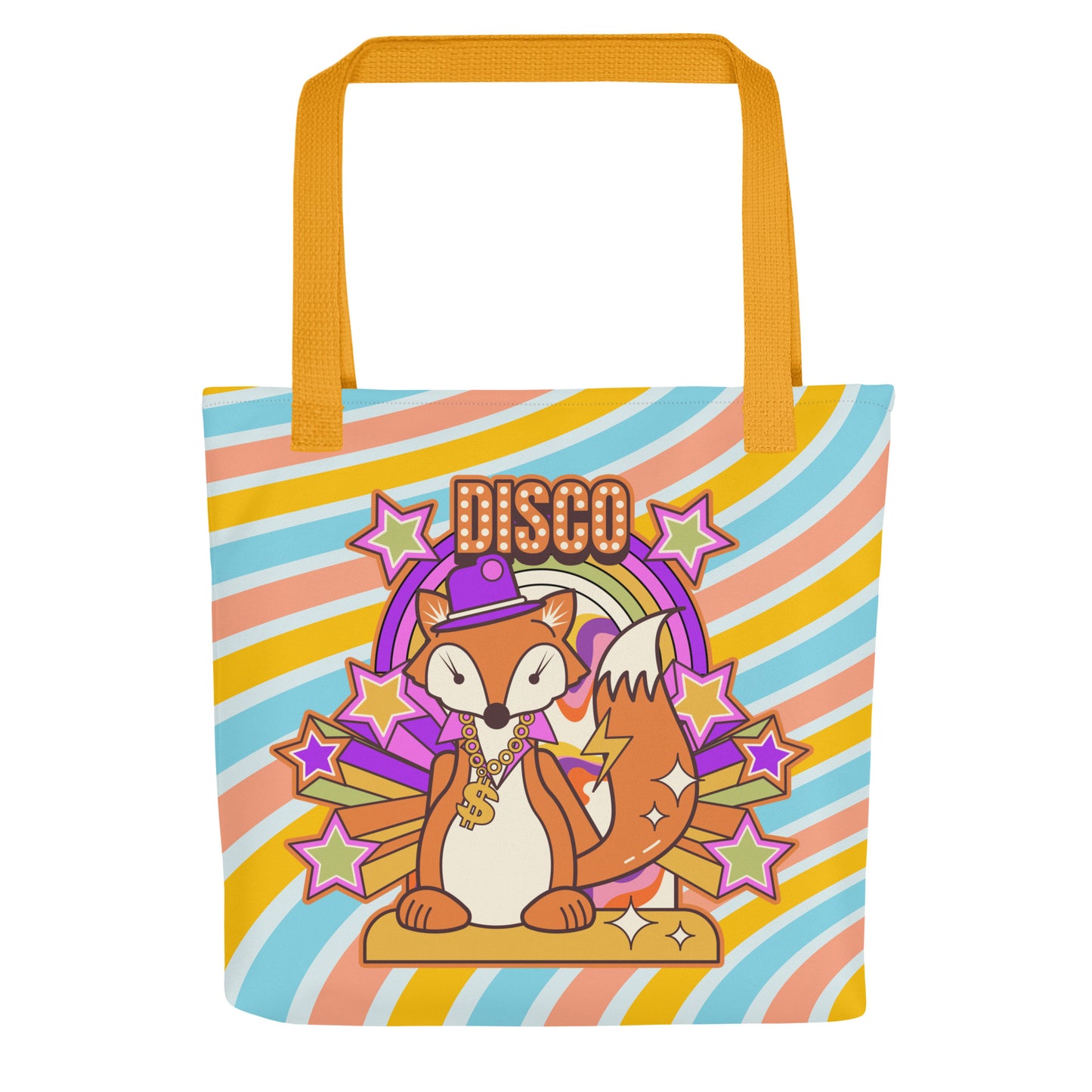 Disco Fox Tote bag