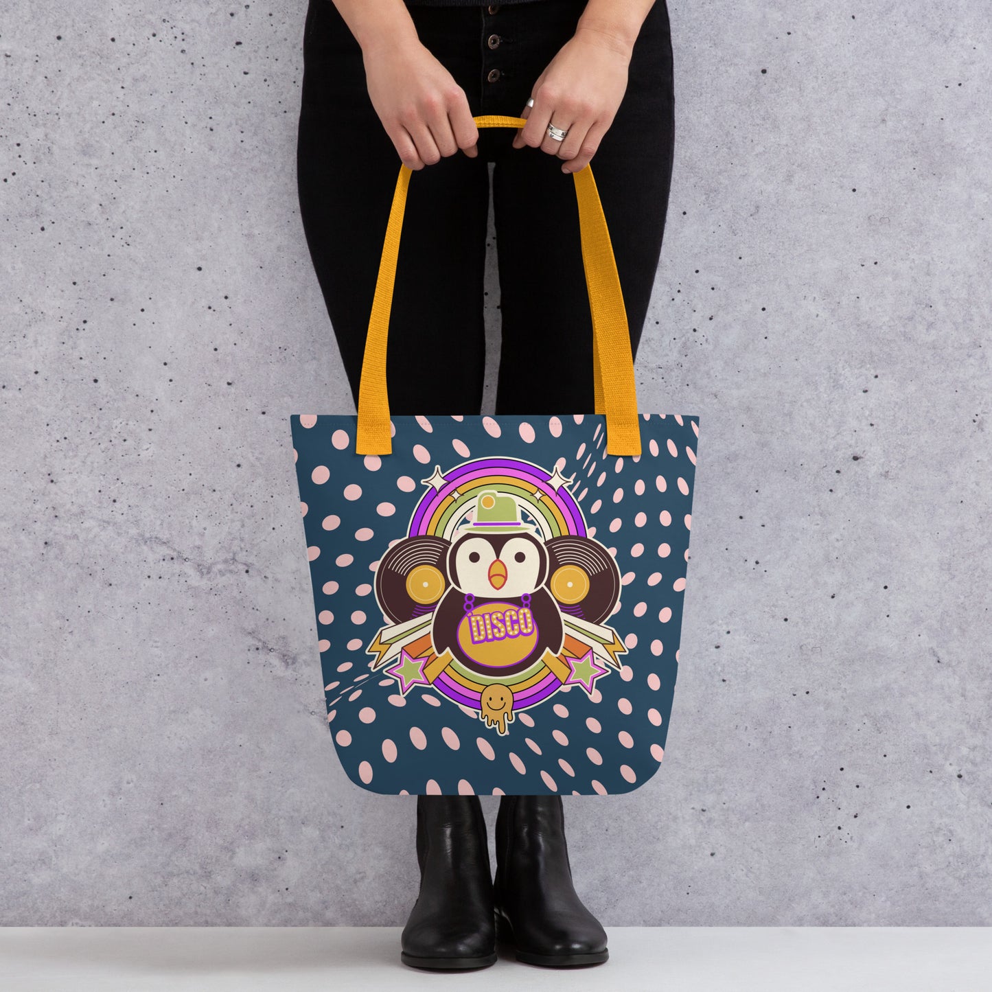 Disco Pinguin Tote bag