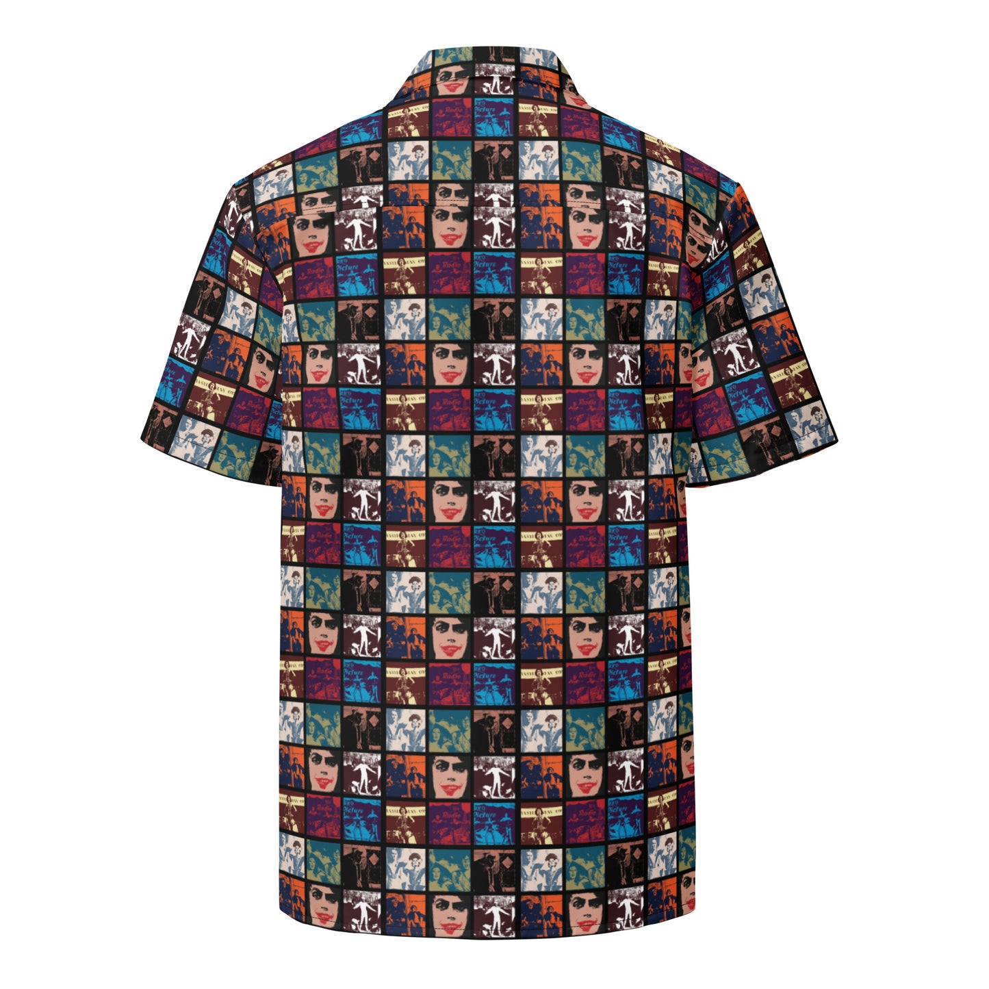 The Rocky Horror Picture Show Collage Unisex button shirt