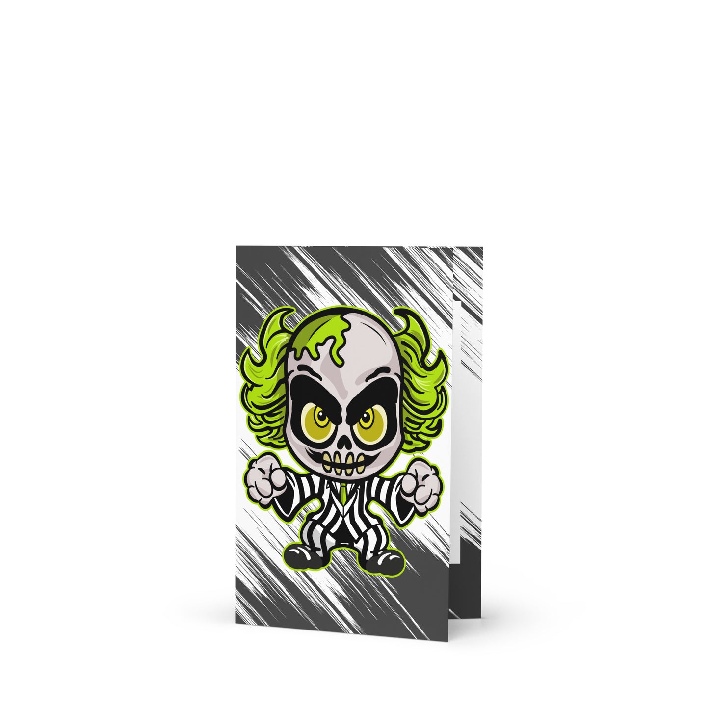 Creepy cute Character Greeting card