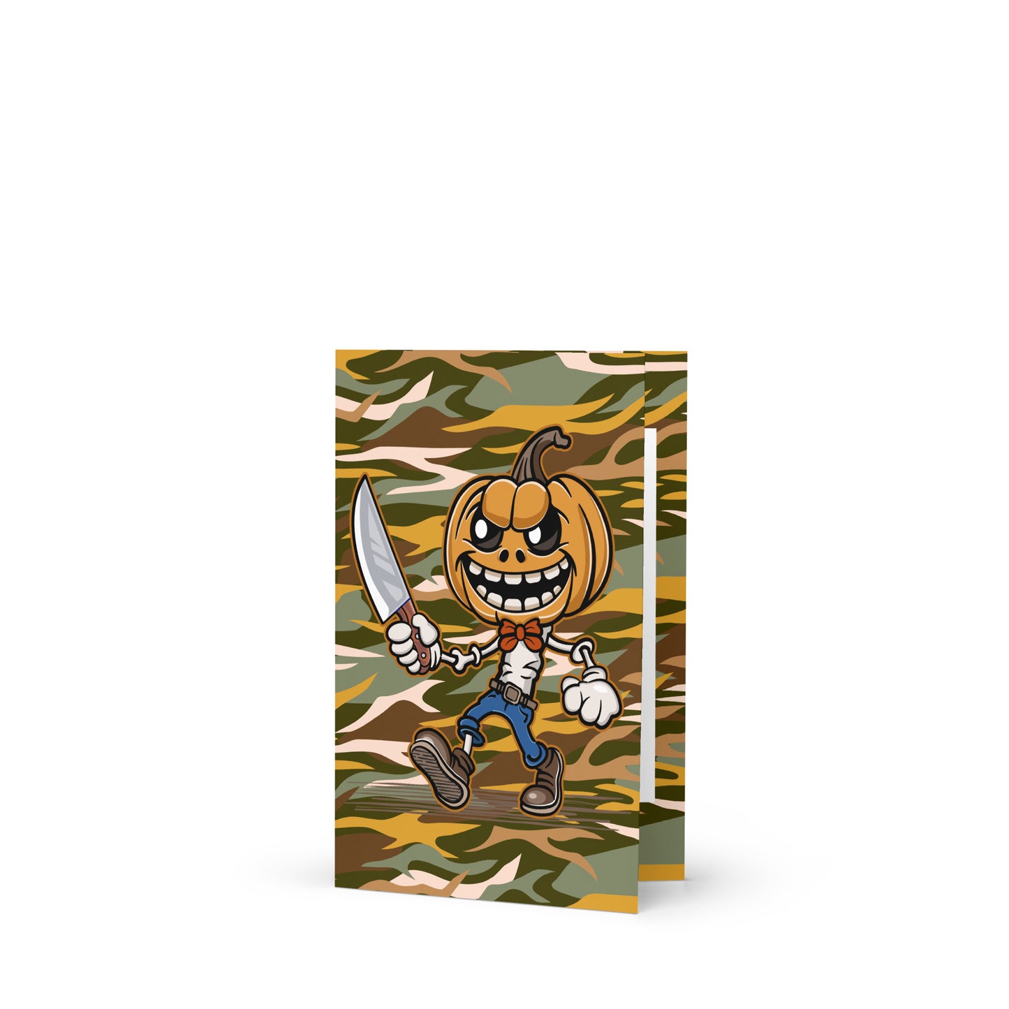 Pumpkin Slayer Greeting card