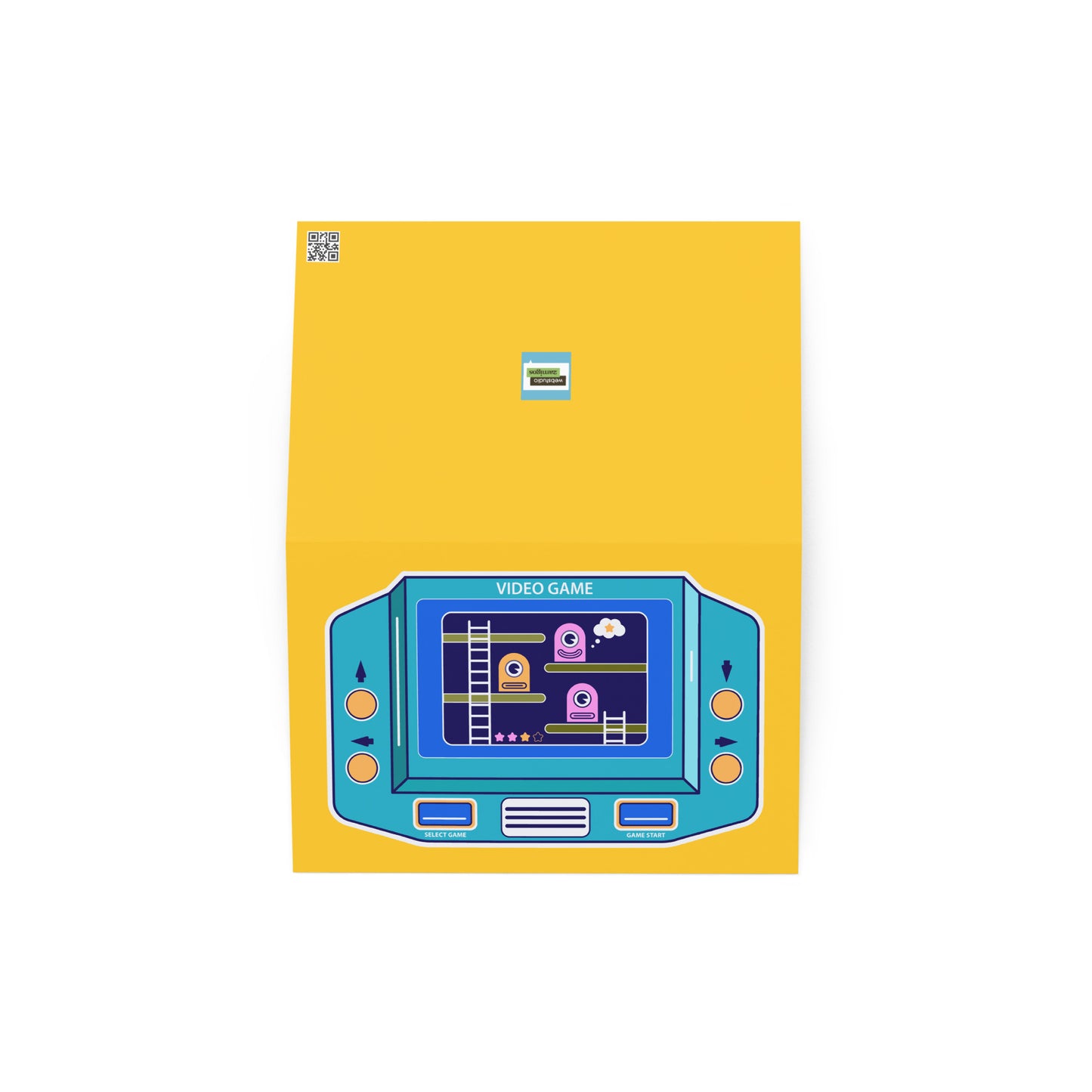 Video Game - Monster Attack Greeting card