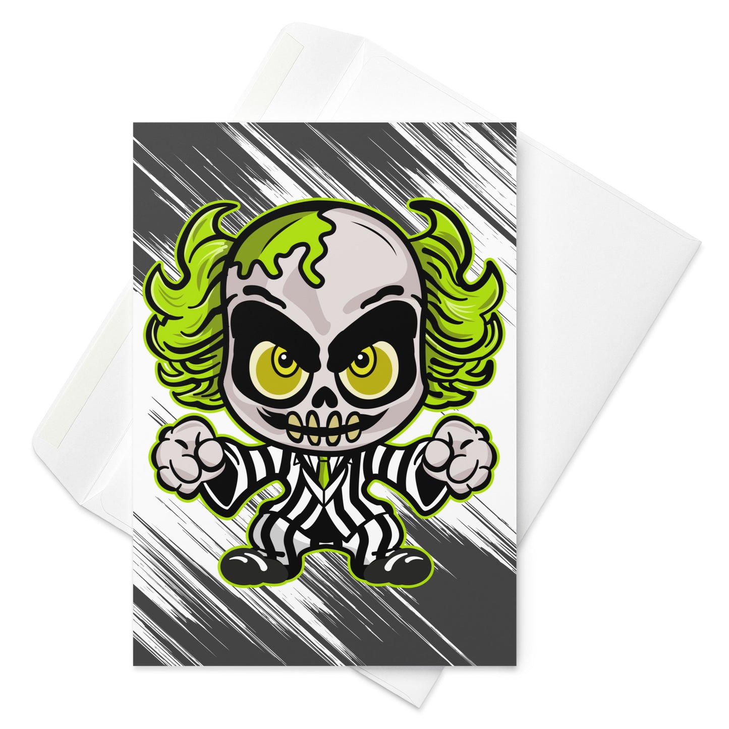 Creepy cute Character Greeting card