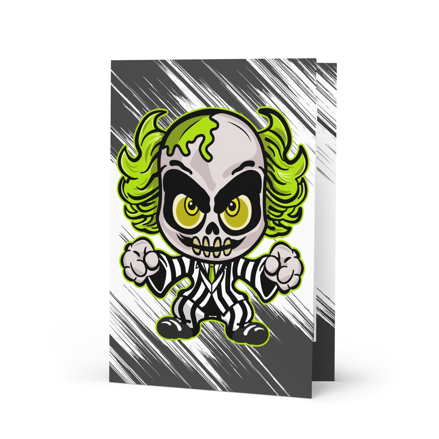 Creepy cute Character Greeting card