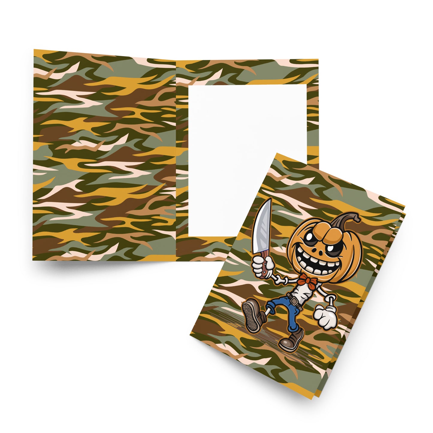 Pumpkin Slayer Greeting card