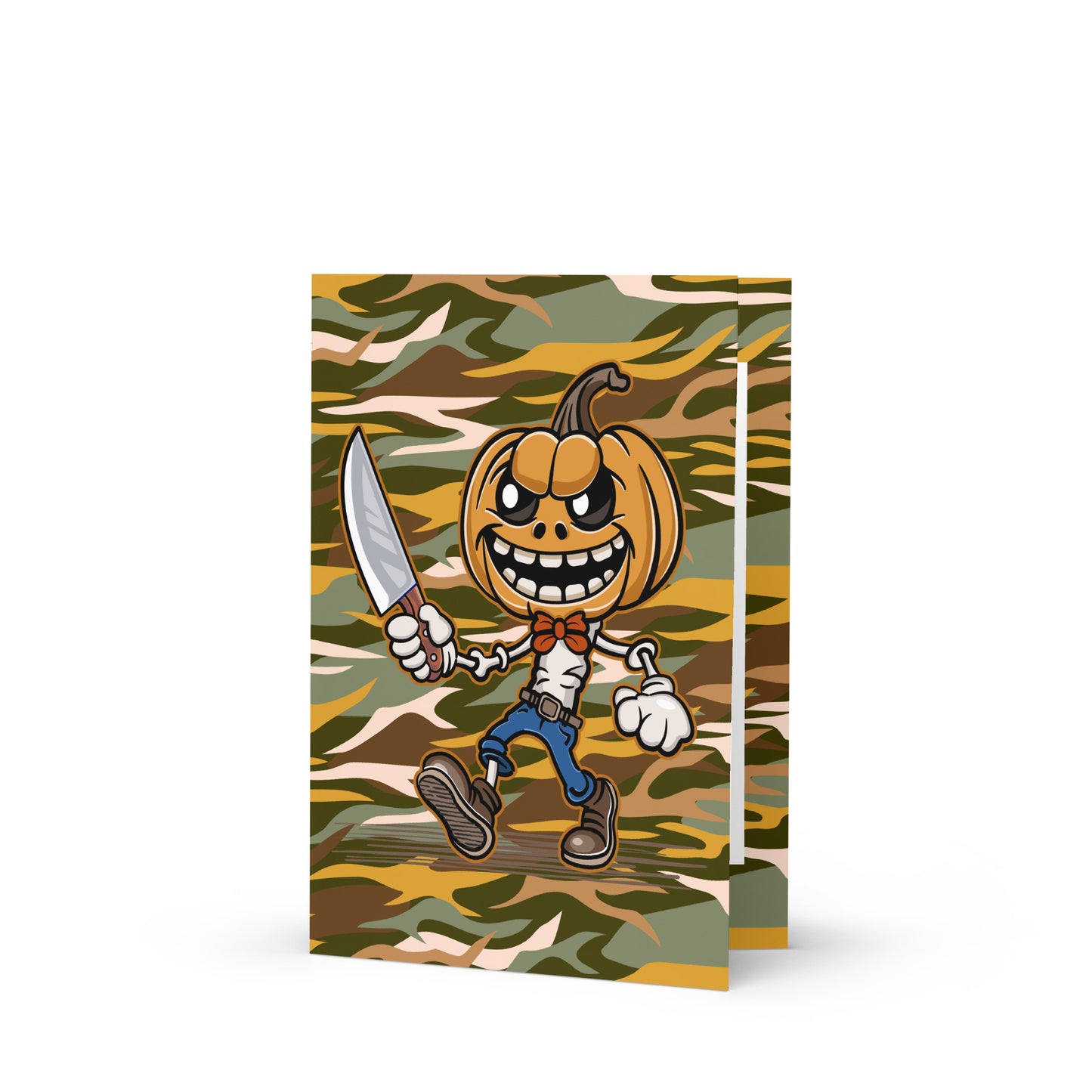 Pumpkin Slayer Greeting card