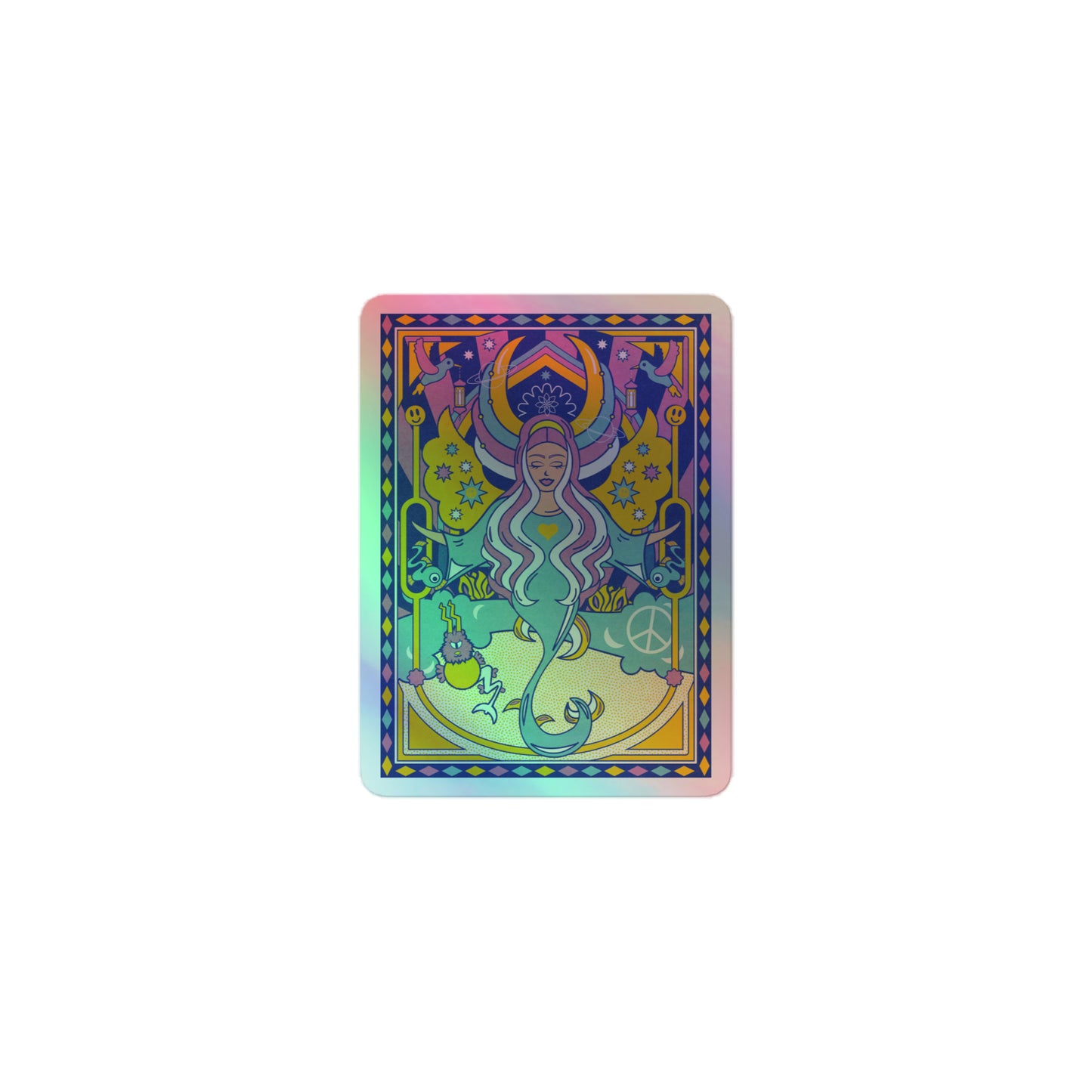 The Creator Holographic stickers