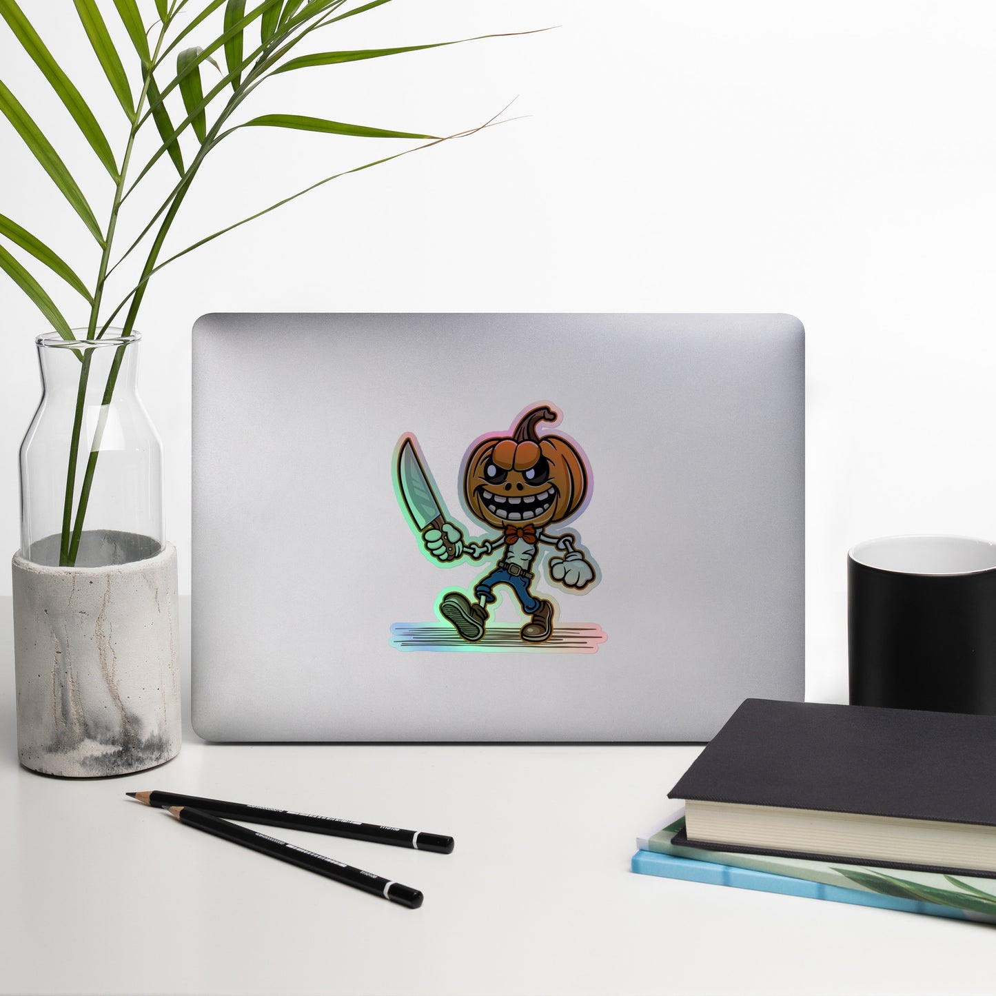 Pumpkin Slayer Holographic stickers