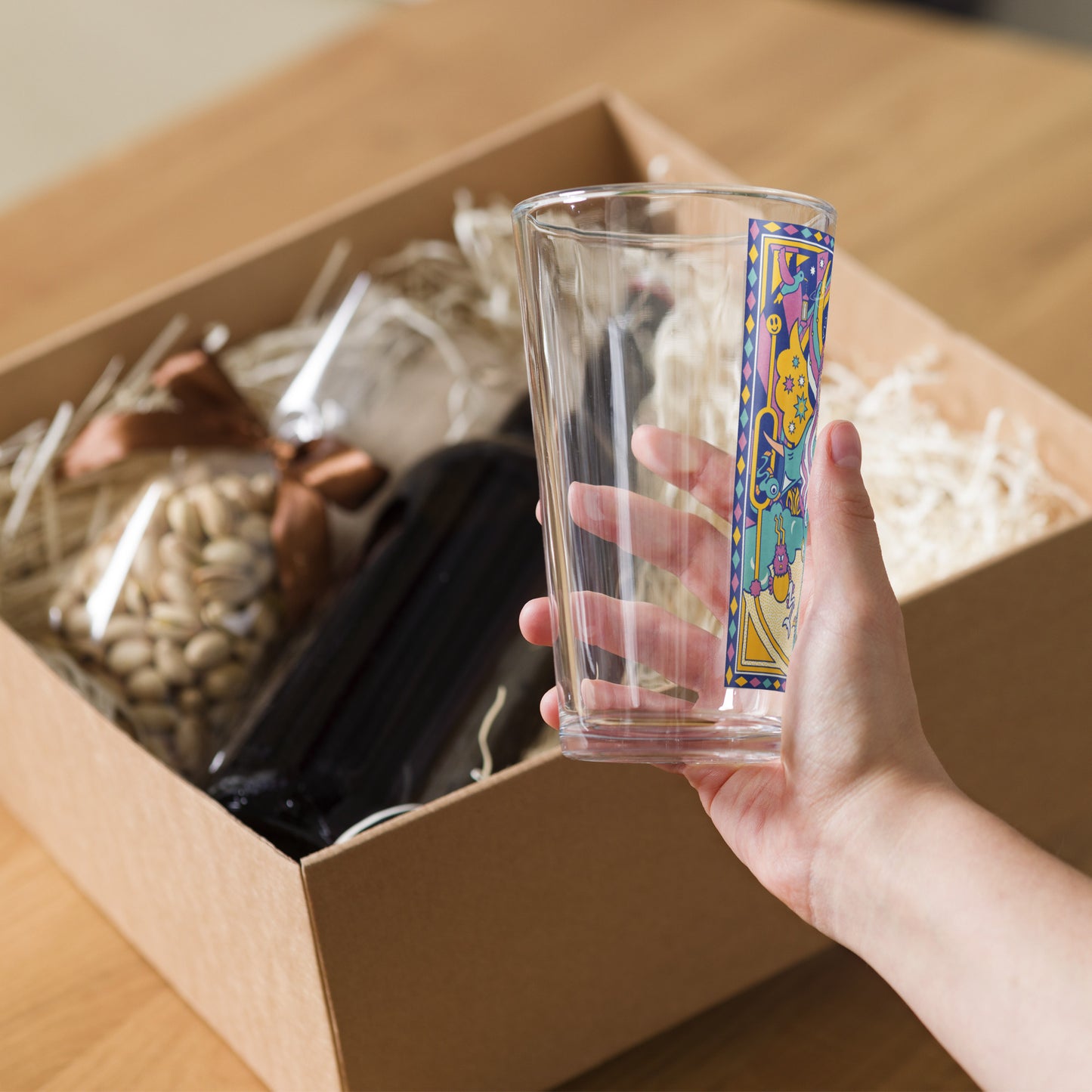 The Creator Shaker pint glass