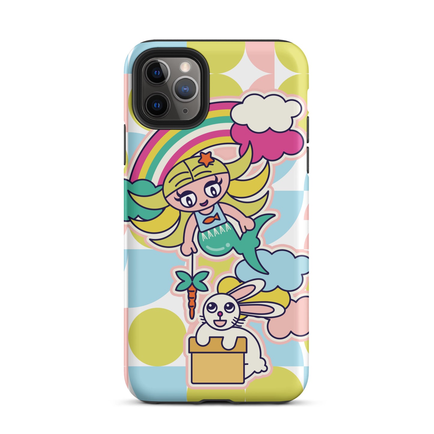 Mermaid & Bunny Tough Case for iPhone®