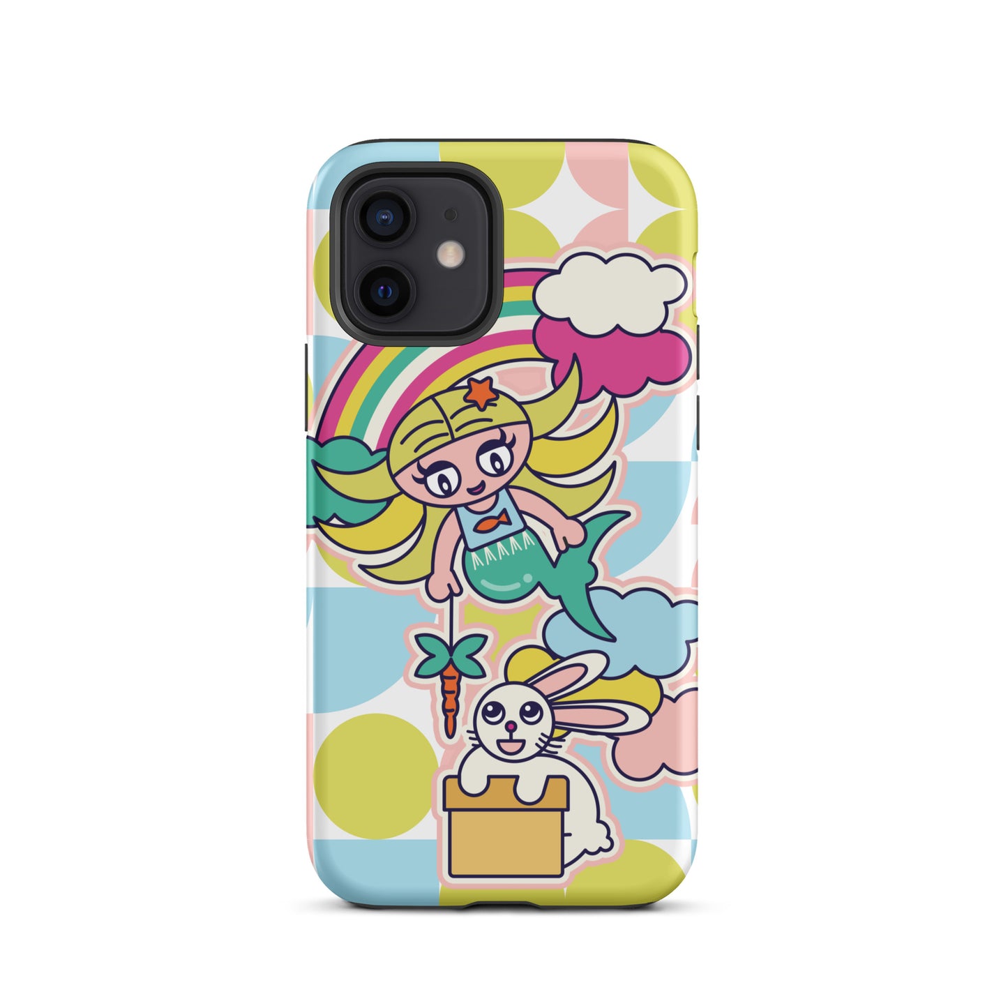 Mermaid & Bunny Tough Case for iPhone®