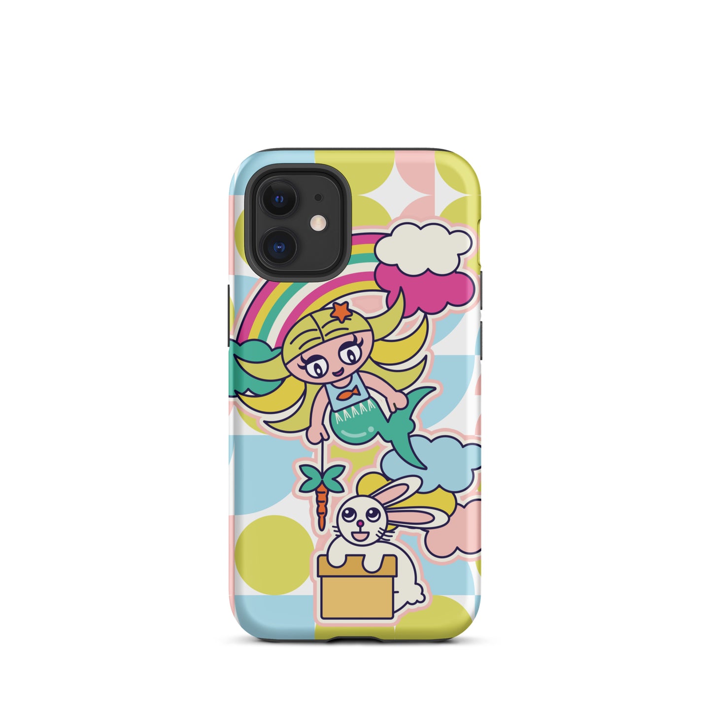 Mermaid & Bunny Tough Case for iPhone®