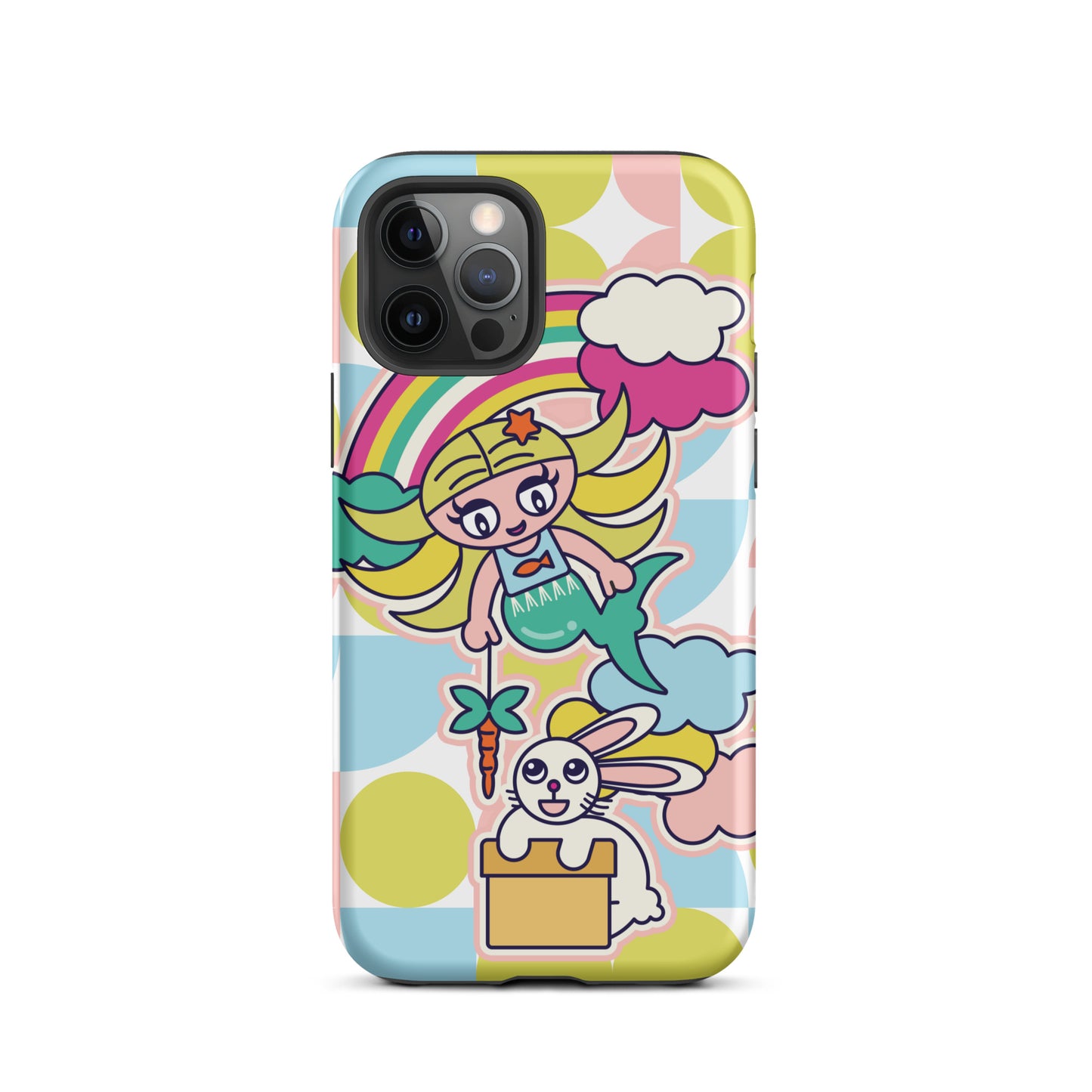 Mermaid & Bunny Tough Case for iPhone®