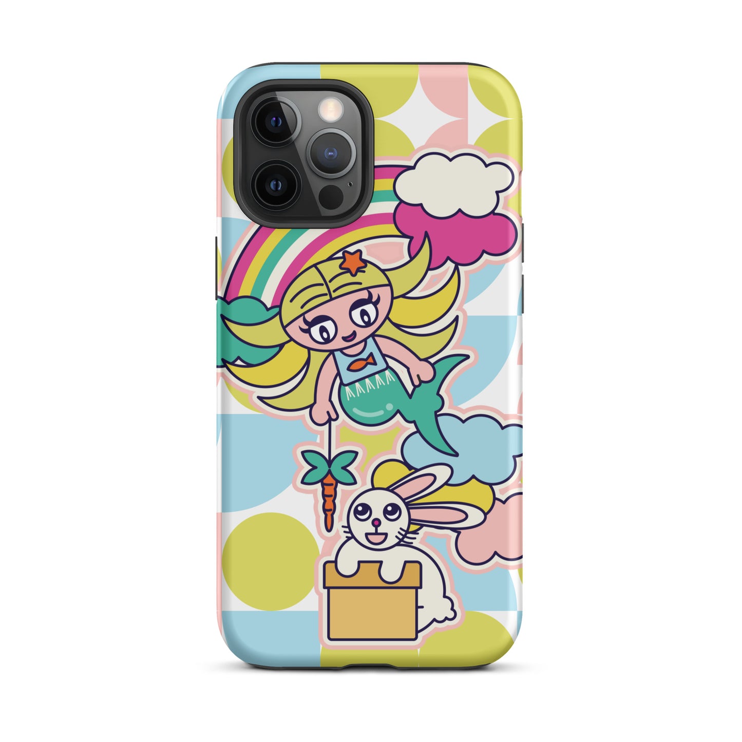 Mermaid & Bunny Tough Case for iPhone®