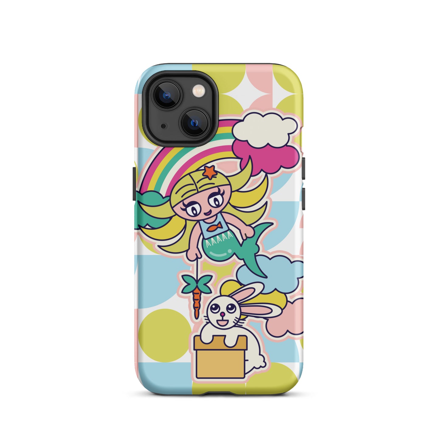 Mermaid & Bunny Tough Case for iPhone®