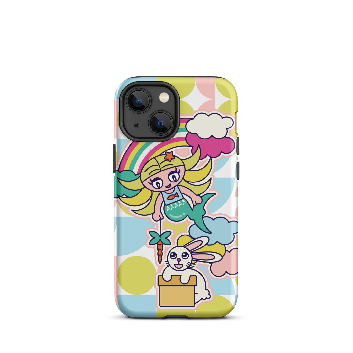 Mermaid & Bunny Tough Case for iPhone®