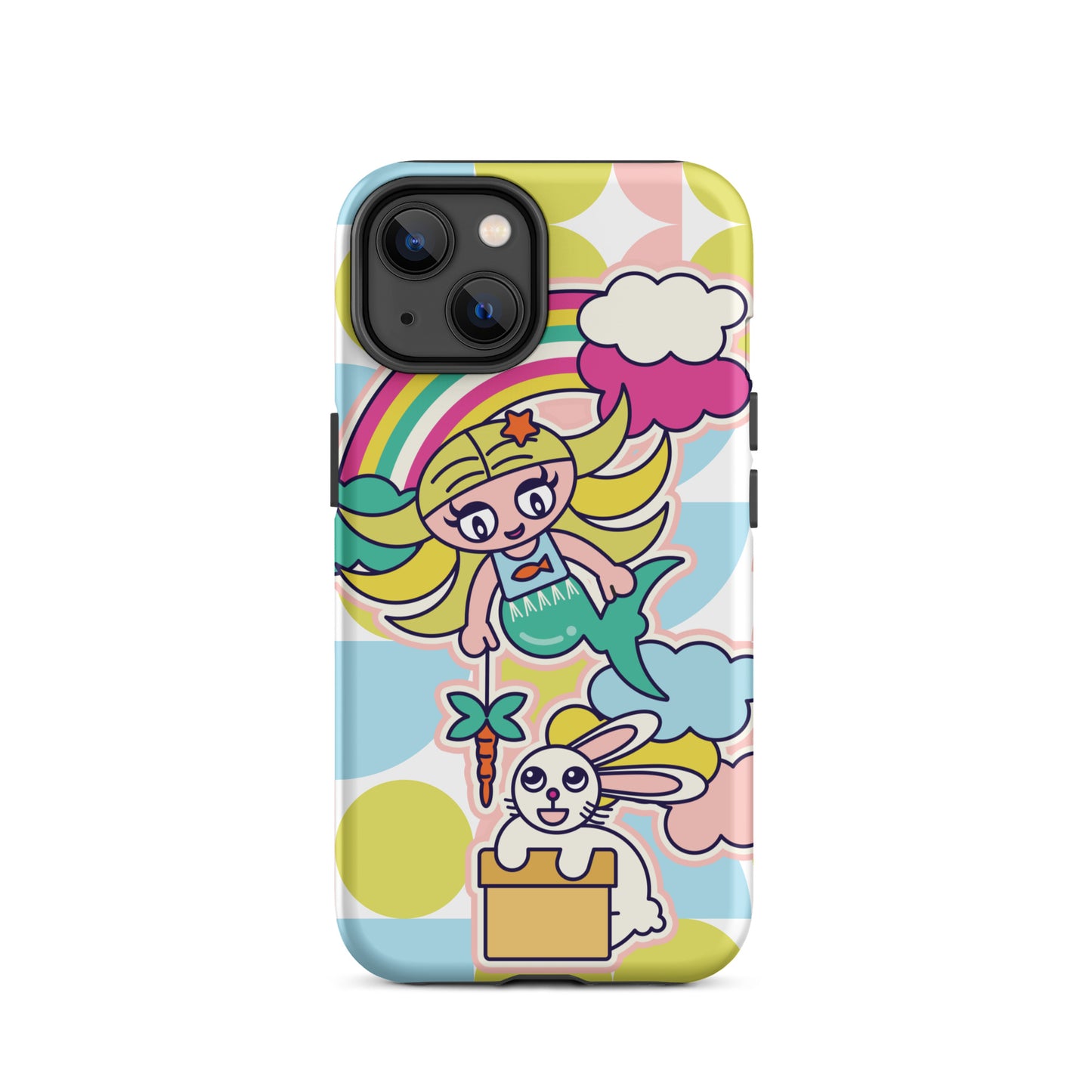 Mermaid & Bunny Tough Case for iPhone®