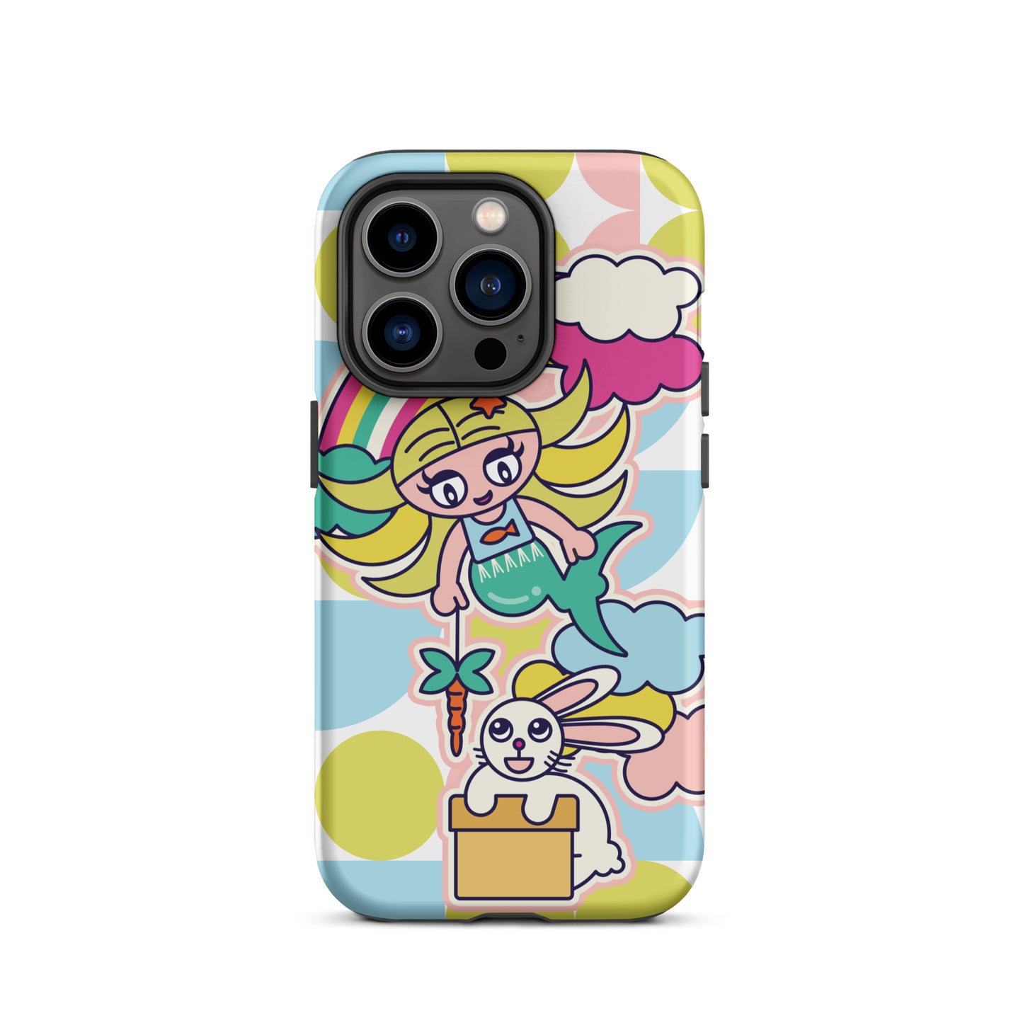 Mermaid & Bunny Tough Case for iPhone®