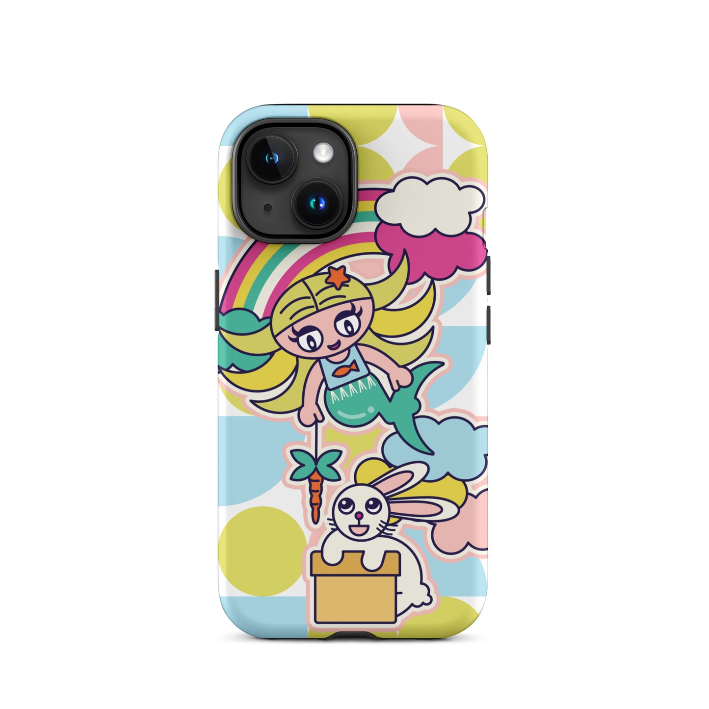 Mermaid & Bunny Tough Case for iPhone®