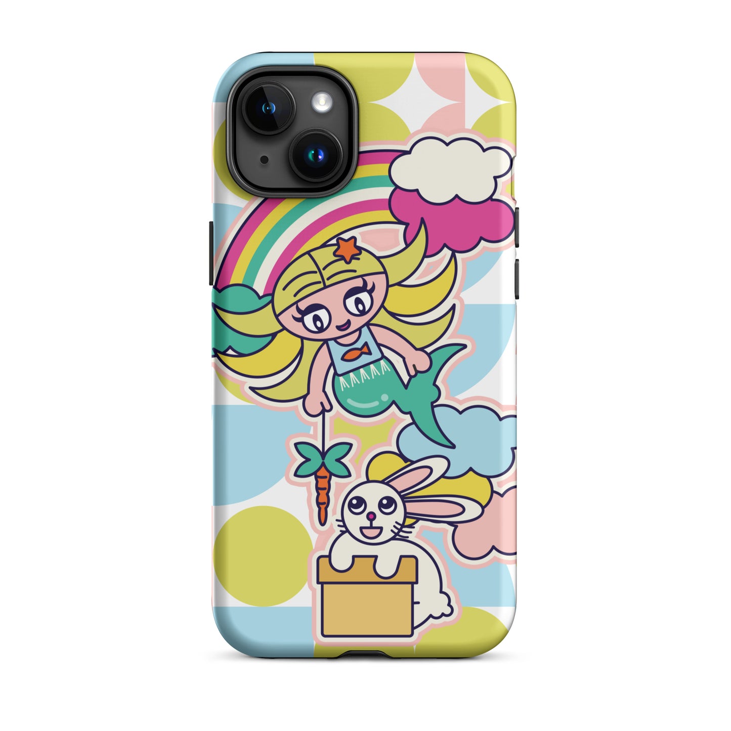 Mermaid & Bunny Tough Case for iPhone®