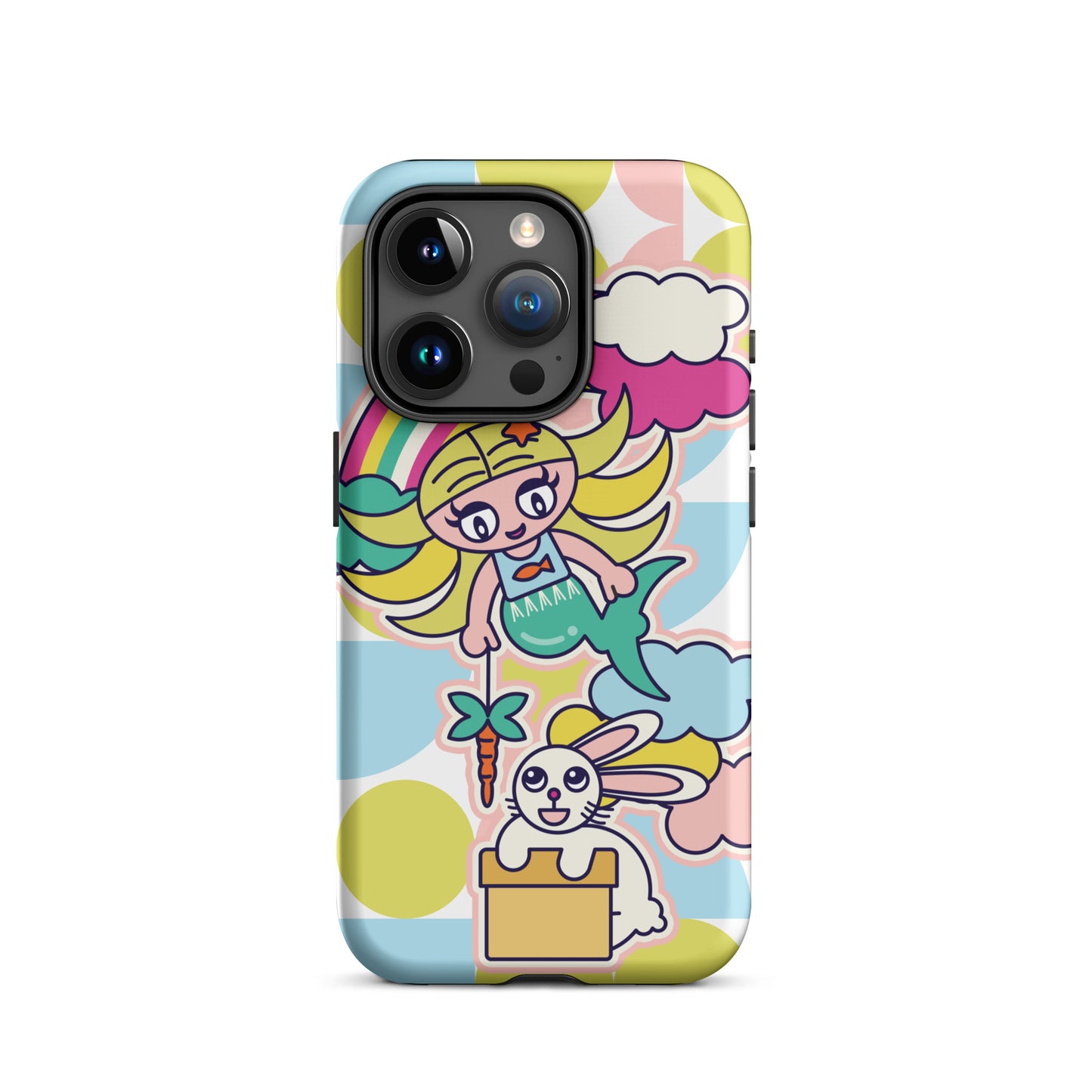 Mermaid & Bunny Tough Case for iPhone®