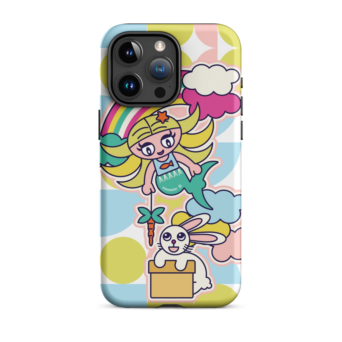 Mermaid & Bunny Tough Case for iPhone®