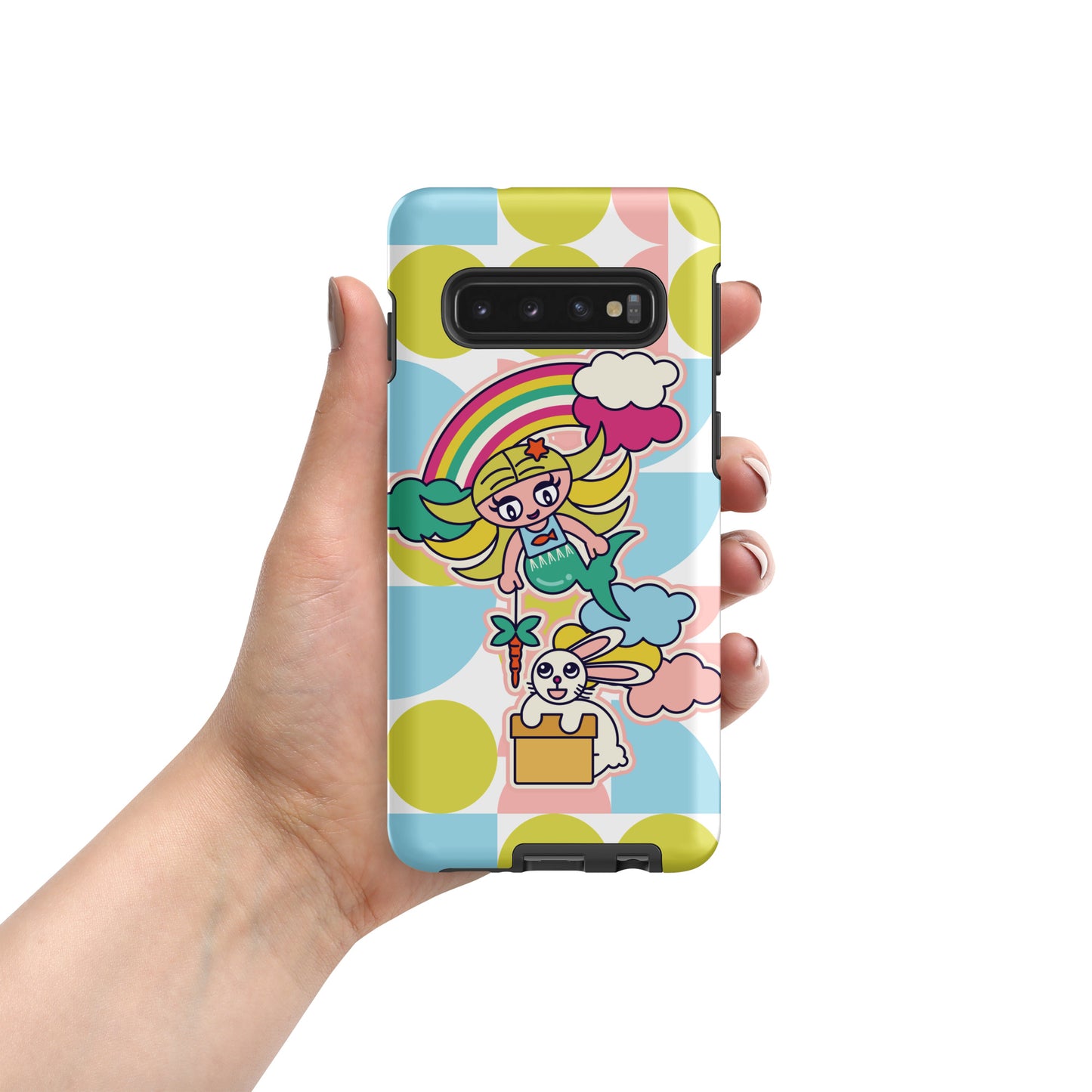 Mermaid & Bunny Tough case for Samsung®