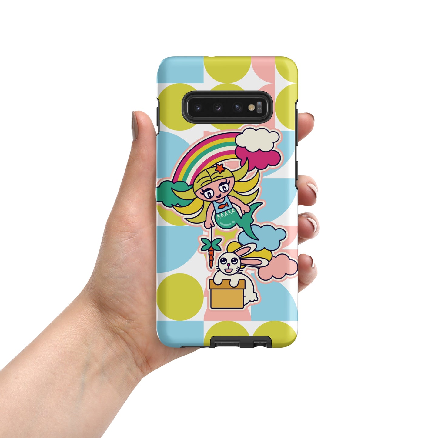 Mermaid & Bunny Tough case for Samsung®