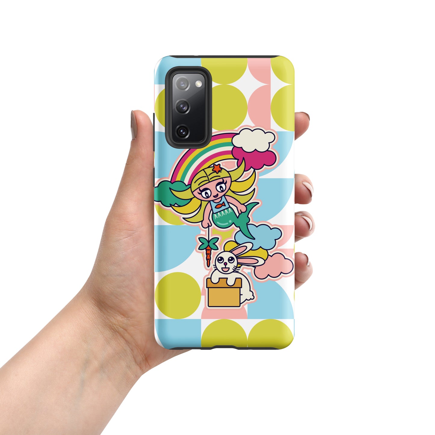 Mermaid & Bunny Tough case for Samsung®