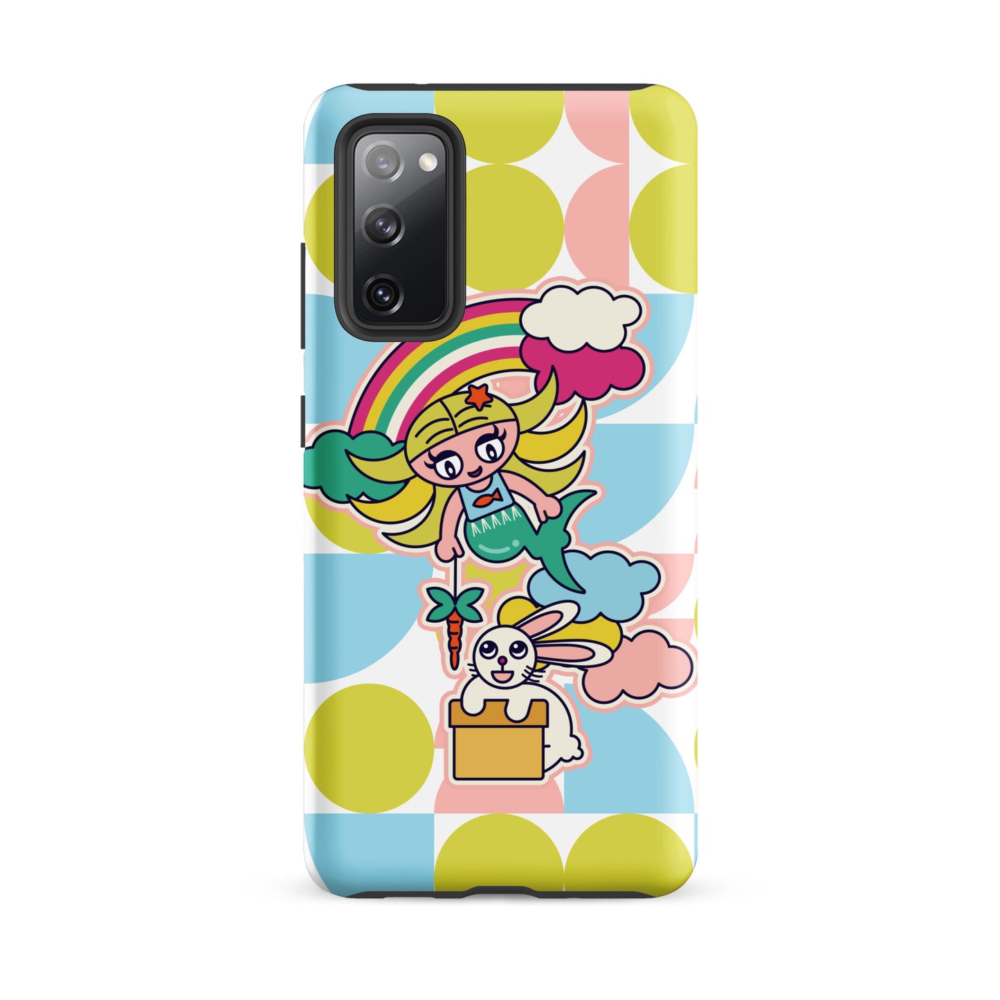 Mermaid & Bunny Tough case for Samsung®