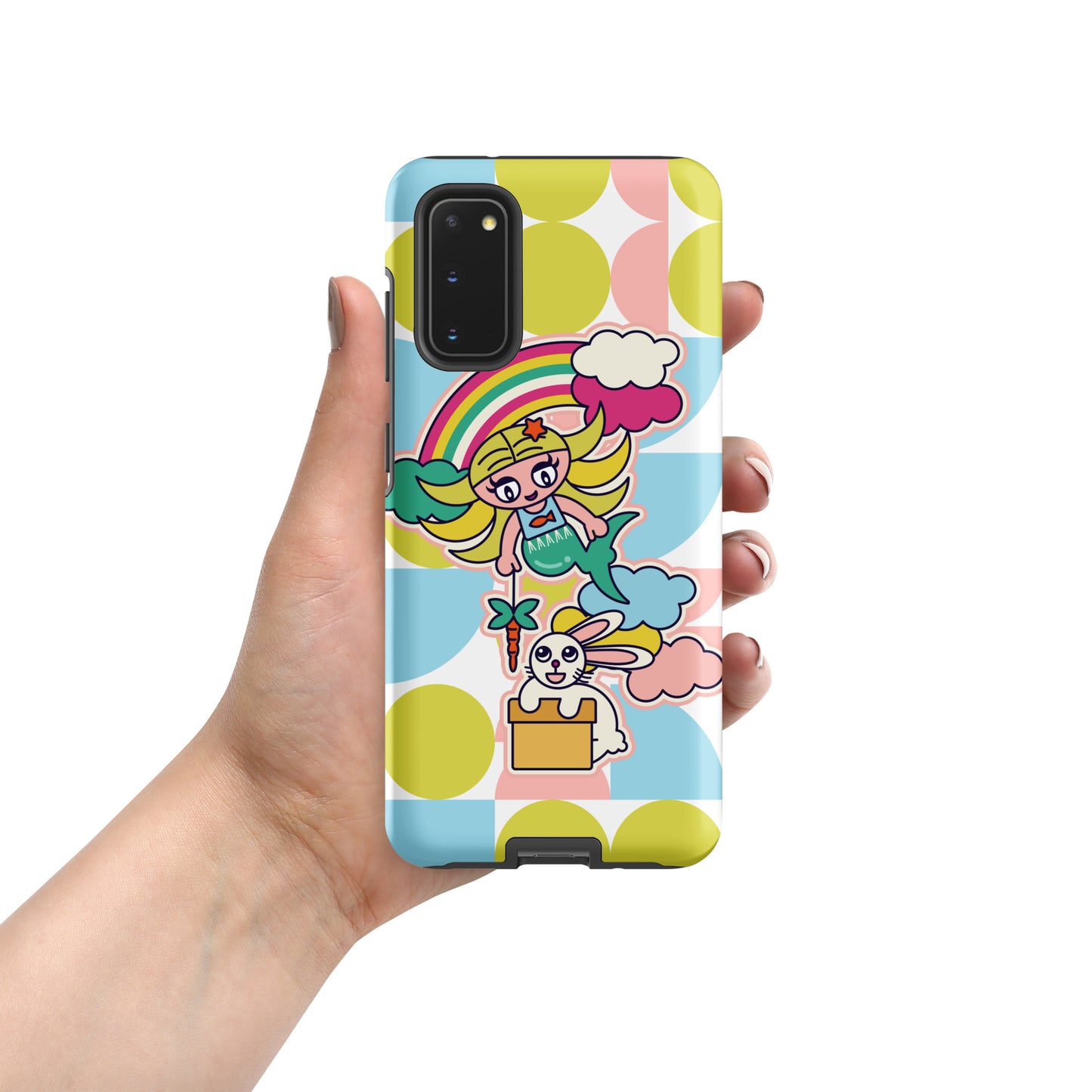 Mermaid & Bunny Tough case for Samsung®